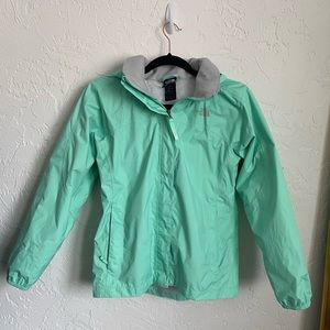 The North Face rain jacket